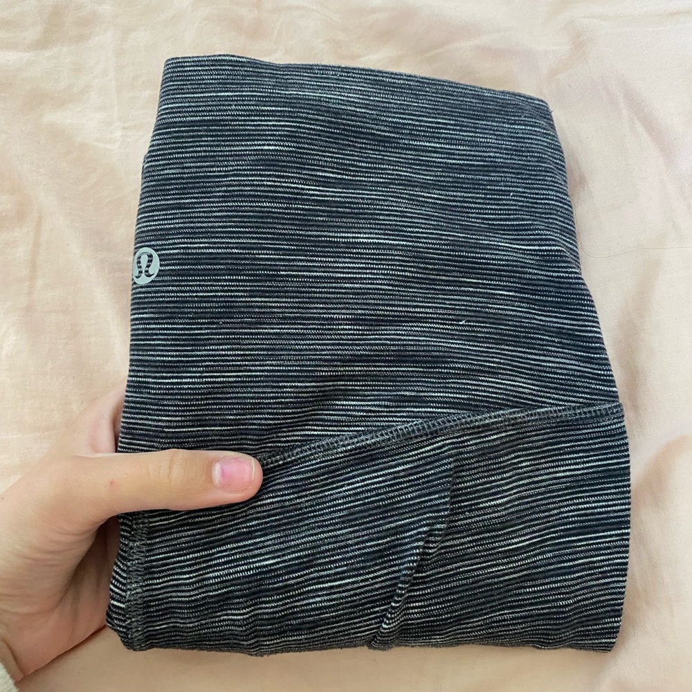Lily lemon Leggings Grey crop